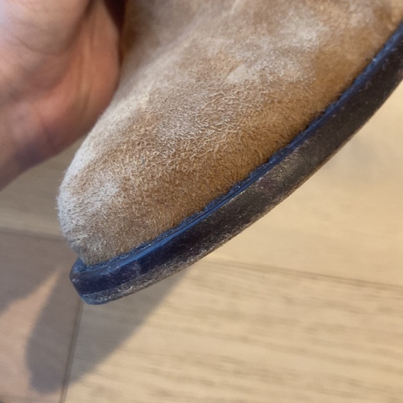 Valentino tan suede Rockstud booties sz. 41.5 - Picture 12 of 14